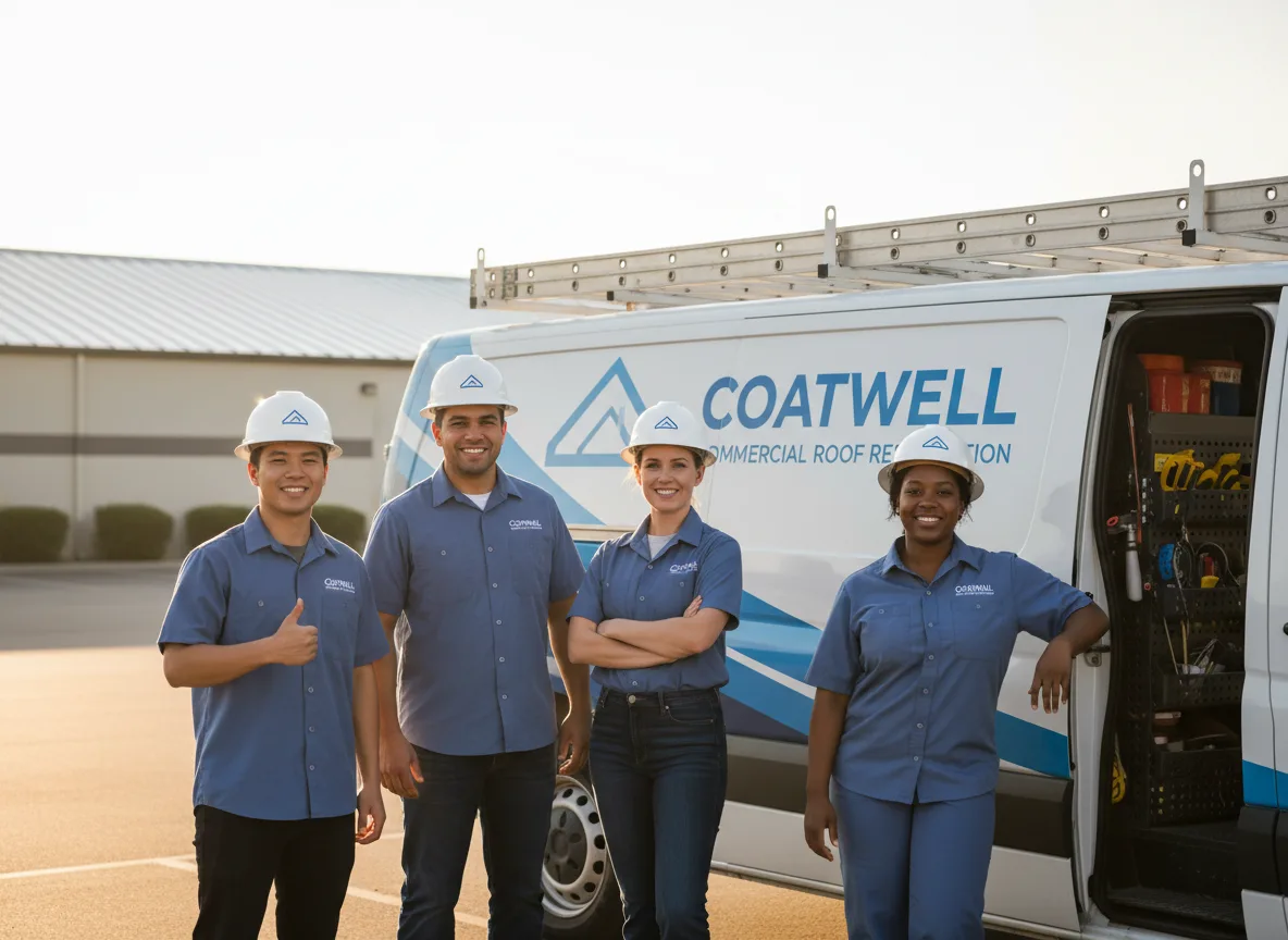 Commercial roof coating company in Afton, NY